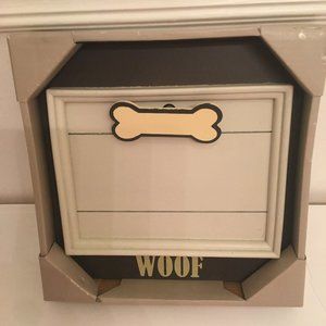 Fetco Home Décor WOOF Clip Photo Frame NEW